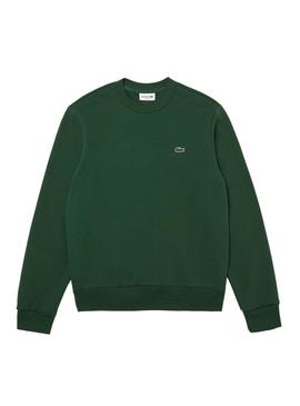 Sweat Lacoste Timeless Verde para Homem