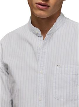 Camisa Pepe Jeans Leyton Branco para Homem