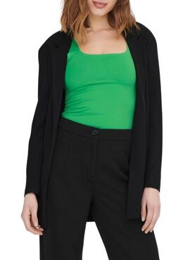 Top Only Lea Basic Verde para Mulher