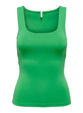 Top Only Lea Basic Verde para Mulher