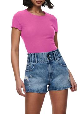 Top Only Emma Rosa para Mulher