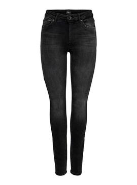 Pantalon Jeans Only Blush Preto para Mulher