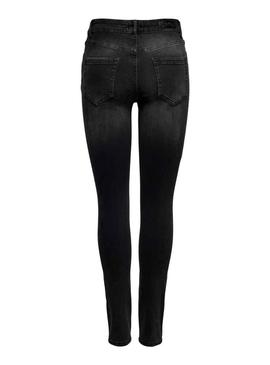 Pantalon Jeans Only Blush Preto para Mulher