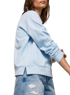 Sweat Pepe Jeans Goldie Azul para Mulher