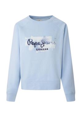 Sweat Pepe Jeans Goldie Azul para Mulher