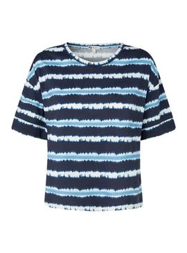 T-Shirt Pepe Jeans Martha Azul para Mulher