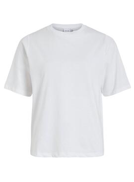 T-Shirt Vila Dreamers Boxy Branco para Mulher