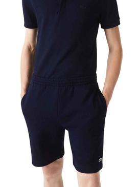 Bermudas Lacoste Jogger Basic Azul Marinho para Homem