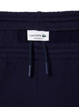 Bermudas Lacoste Jogger Basic Azul Marinho para Homem