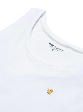 T-Shirt Carhartt Chase Branco Gold Mulher