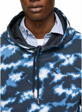 Sweat Pepe Jeans Angel Azul Marinho para Homem