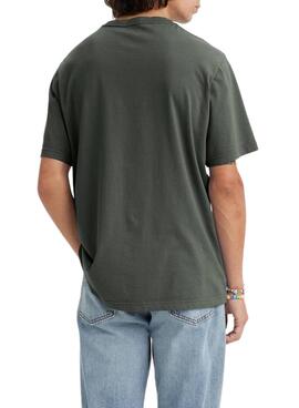 T-Shirt Levis Relaxed Fit Verde para Homem