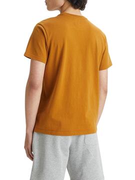 T-Shirt Levis Relaxed Baby Tab Ocre para Homem