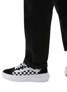 Sapatilhas Vans Old Skool Checkerboard Preto Mulher