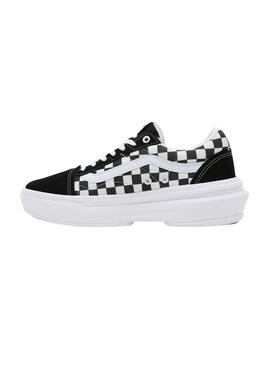 Sapatilhas Vans Old Skool Checkerboard Preto Mulher
