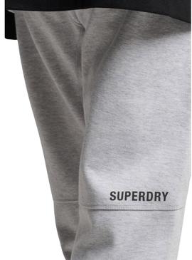 Pantalón Superdry Code Tech Cinza para Homem