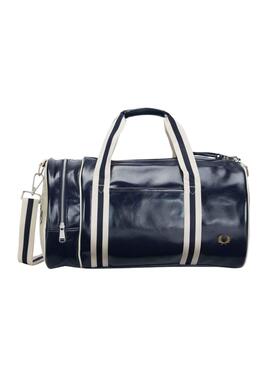 Bolsa Fred Perry Classic Barrel Azul