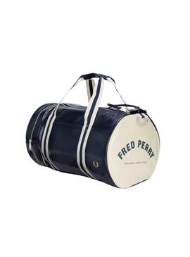 Bolsa Fred Perry Classic Barrel Azul