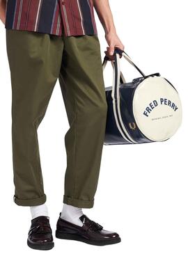 Bolsa Fred Perry Classic Barrel Azul
