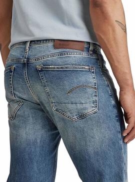 Jeans G Star 3301 Regular Tapered  Azul