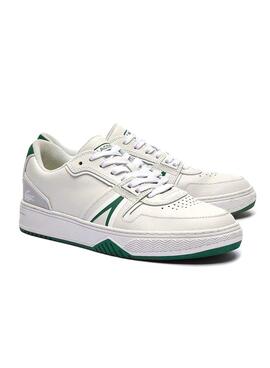 Sapatilhas Lacoste L001 0321 Branco Verde Homem