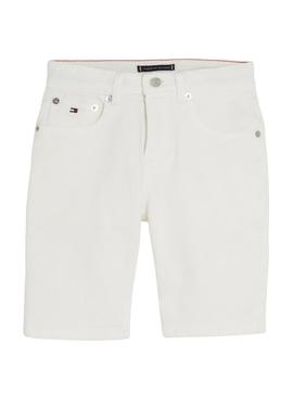 Bermuda Tommy Hilfiger Scanton Branco para Menino