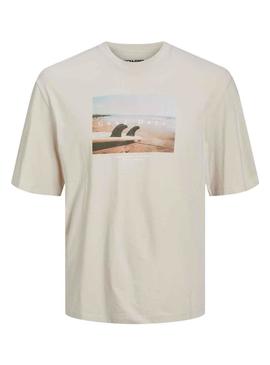 T-Shirt Jack & Jones Copenhagen Moonbeam Homem