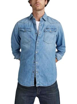 Camisa G-Star 3301 Slim Denim para Homem