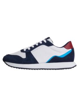 Sapatilhas Tommy Hilfiger Runner Evo Branco Homem