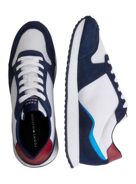 Sapatilhas Tommy Hilfiger Runner Evo Branco Homem