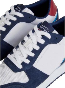 Sapatilhas Tommy Hilfiger Runner Evo Branco Homem