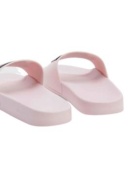 Flip flops Tommy Jeans Flag Piscina Rosa para Mulher