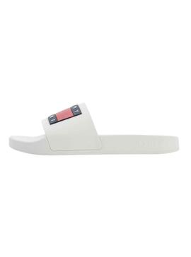 Flip flops Tommy Jeans Flag Piscina Branco para Mulher