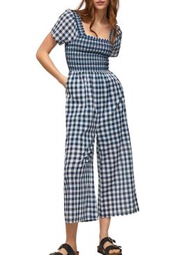 Jumpsuit Largo Pepe Jeans Brucy Azul Marinho para Mulher