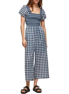 Jumpsuit Largo Pepe Jeans Brucy Azul Marinho para Mulher