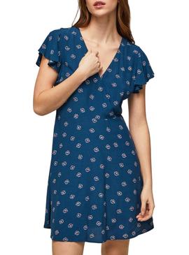 Vestido Pepe Jeans Becca Azul para Mulher