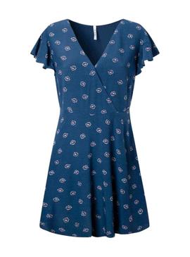 Vestido Pepe Jeans Becca Azul para Mulher