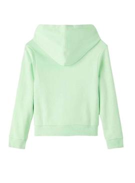 Sweat Name It Diane Verde para Menina