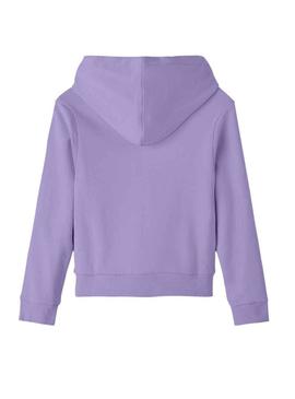 Sweat Name It Diane Morado para Menina