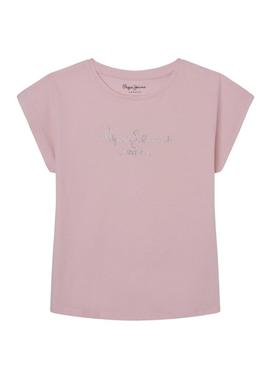 T-Shirt Pepe Jeans Núria Rosa para Menina