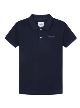 Polo Pepe Jeans Thor Azul Marinho para Menino