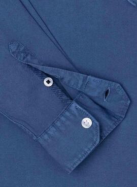 Camisa Pepe Jeans Marston Azul para Menino