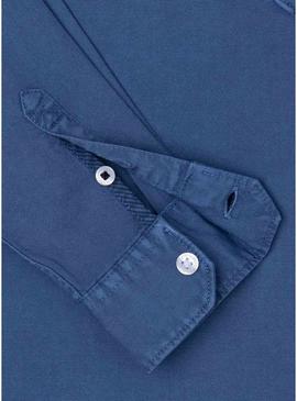 Camisa Pepe Jeans Marston Azul para Menino