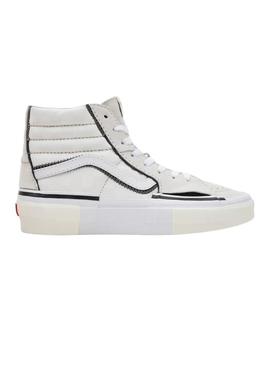 Sapatilhas Vans SK8-Hi Reconstruir Branco