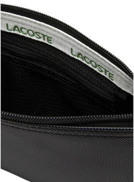 Bolsa Lacoste Flat Crossover Bag Preto Mulher