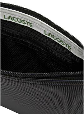 Bolsa Lacoste Flat Crossover Bag Preto Mulher