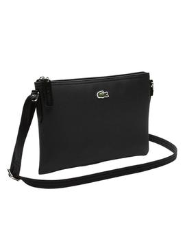 Bolsa Lacoste Flat Crossover Bag Preto Mulher