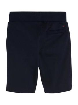 Bermuda Tommy Hilfiger Essential Azul Marinho para Menino