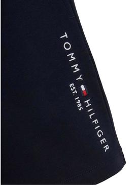 Bermuda Tommy Hilfiger Essential Azul Marinho para Menino