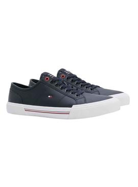 Sapatilhas Tommy Hilfiger Vulc Azul Marinho para Homem